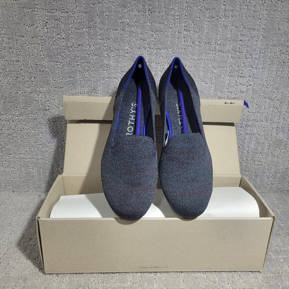 Rothy’s The Loafer Navy Heather Shoes Women's Size US 7, 7.5, 8, 10, 10.5, 11 - Picture 1 of 7